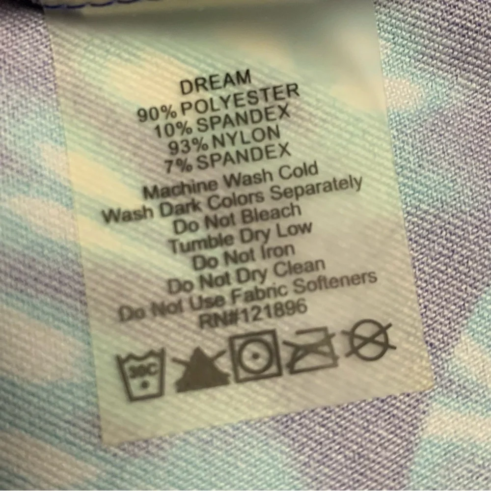 Title Nine Athletic Dress Womens L Dream Printed Golf Tennis Pickleball Exercise - Picture 10 of 10